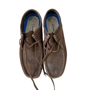 Clarks Men's Dark Brown Leather Loafers